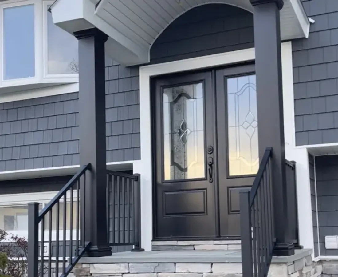 modern portico