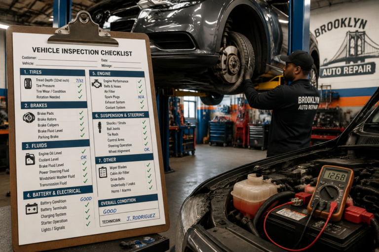 The importance of pre-summer vehicle inspection for Brooklyn drivers.