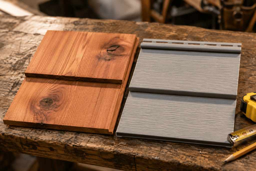 Siding samples