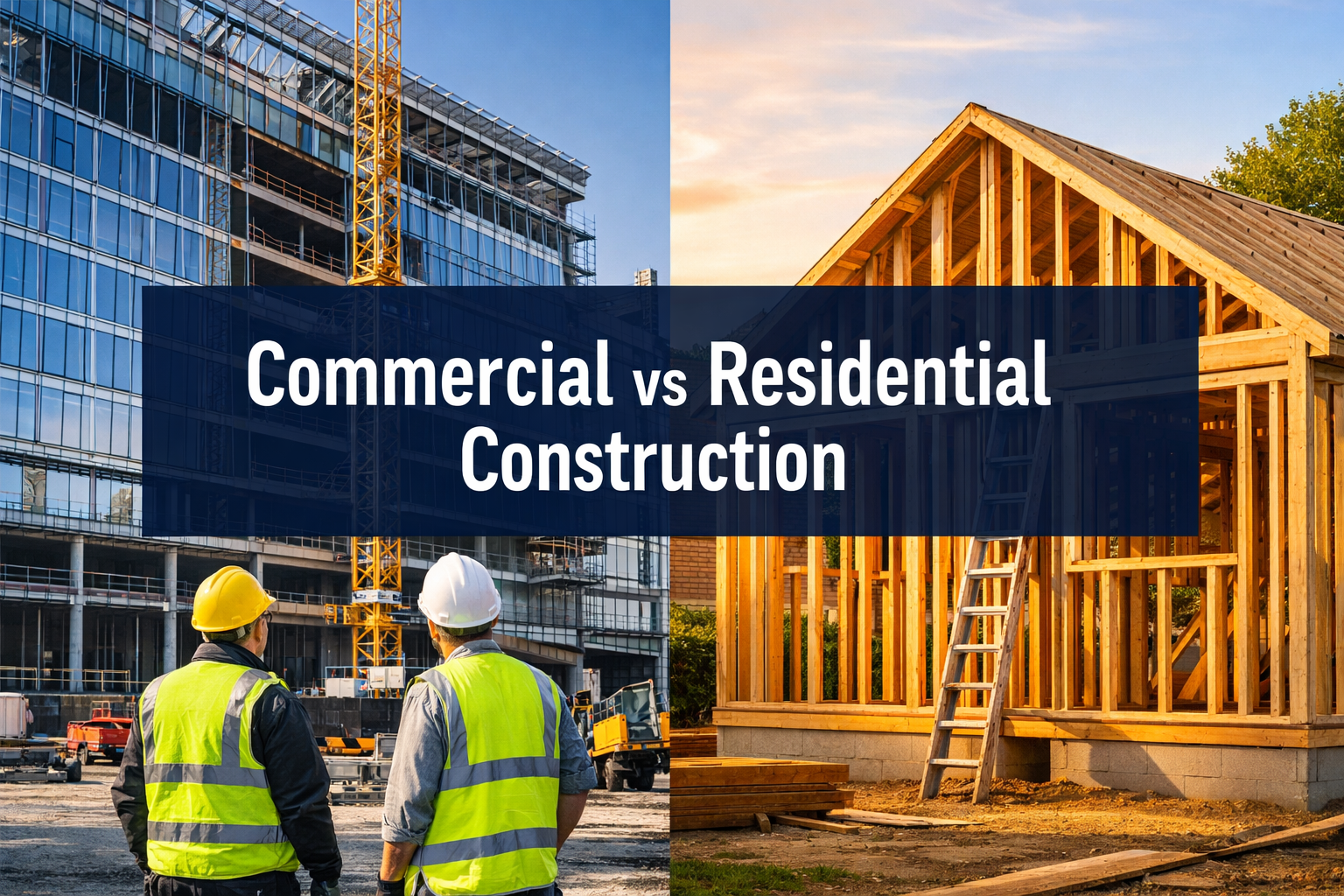 Commercial vs Residential Construction: What Every Long Island Homeowner Should Know