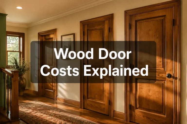 How Much Do Internal Wood Doors Cost? A Complete Guide for Long Island Homeowners